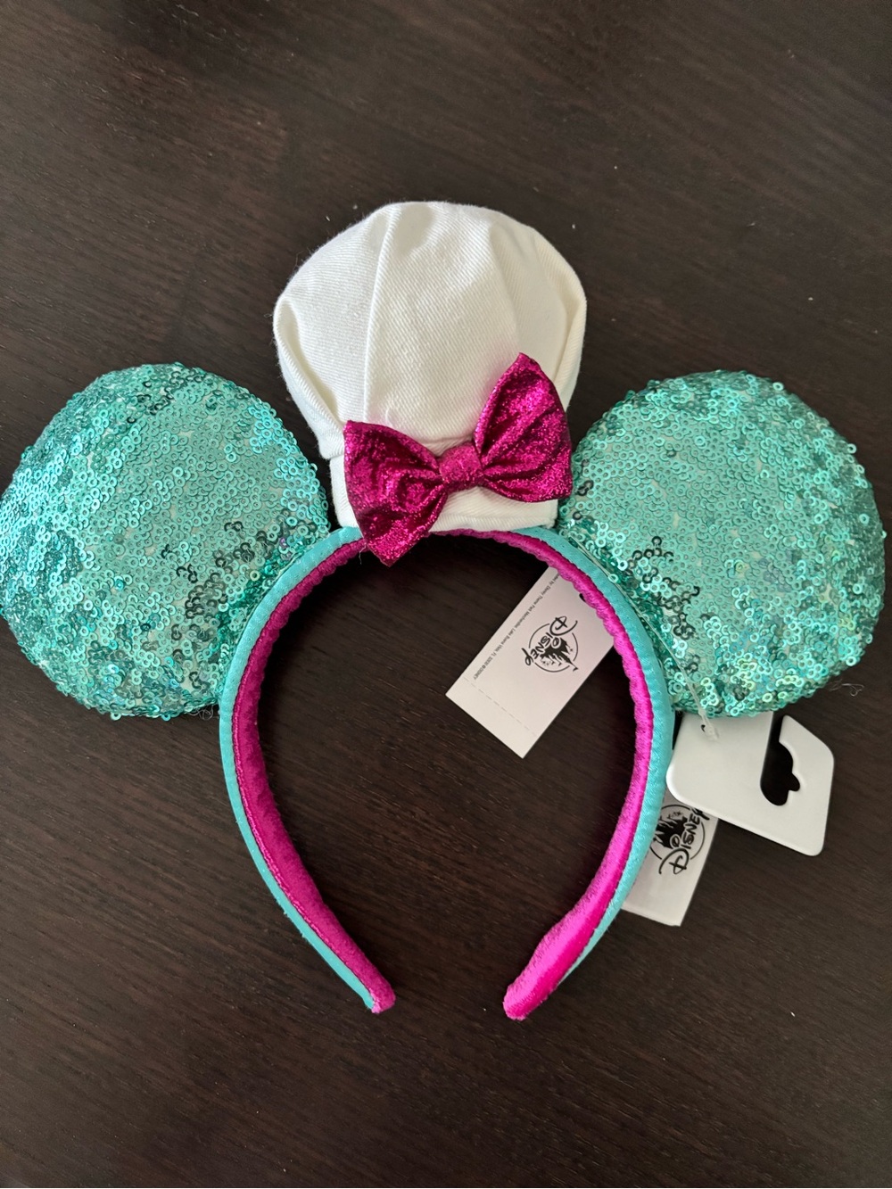 Disney DCA Food and Wine Festival Ratatouille Remi chef ears headband New